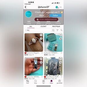 BE AWARE OF SHARON37 JEWELRY ORDER SNATCHER 14k 10k 18k